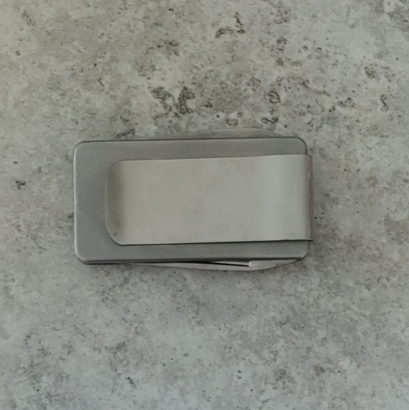 Vintage Money Clip With Knife and File - Picture 2 of 6
